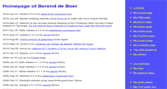 Desktop Screenshot of berenddeboer.net