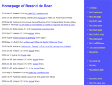 Tablet Screenshot of berenddeboer.net